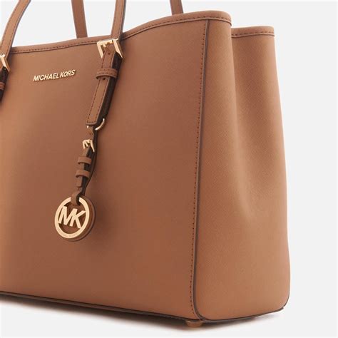 michael kors leather large jet set bag|Michael Kors jet set airplane.